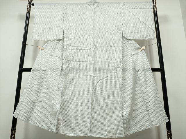 平和屋着物∴夏物　男性　浴衣　十字絣文様　CABB6672ng_1