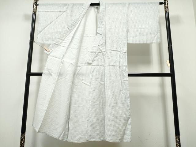 平和屋着物∴夏物　男性　浴衣　十字絣文様　CABB6672ng_2
