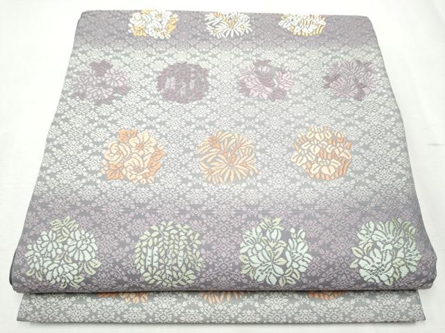 平和屋着物●西陣　両面　六通柄袋帯　唐織　御印文　正絹　逸品　CABB9492hy