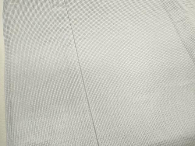 平和屋着物＊夏物　色無地　絹紅梅　ロング丈　白菫色　正絹　逸品　CABB9825ze_3