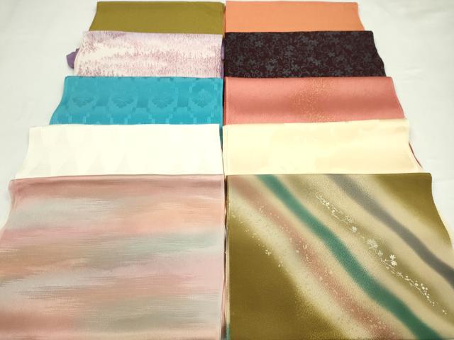 平和屋着物★和装小物　帯揚げ10枚セット　正絹　逸品　CABC1181ju