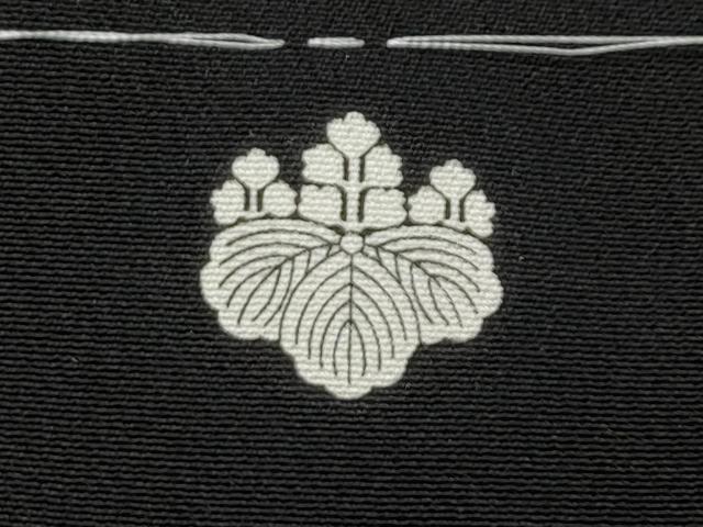 平和屋着物●豪華黒留袖　友禅　作家物　草花文　正絹　逸品　未使用　CABC2072ut_8