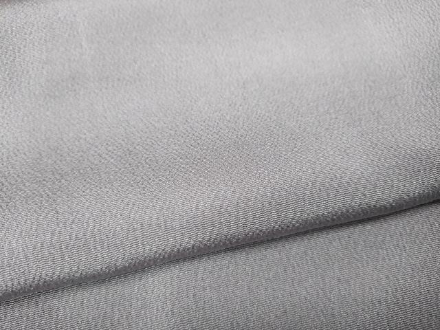平和屋着物○松尾光琳 色無地 牡丹鼠色 ロング丈 正絹 逸品 CABC2137ut