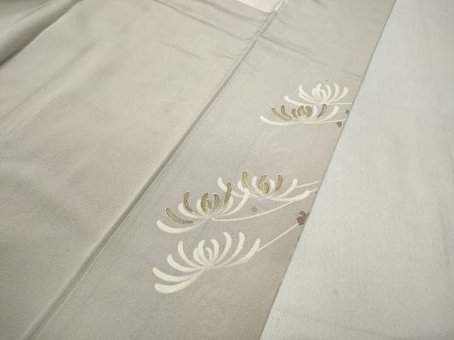 平和屋着物●訪問着　刺繍　菊　金彩　小田急百貨店扱い　正絹　逸品　CABC2195ut_7