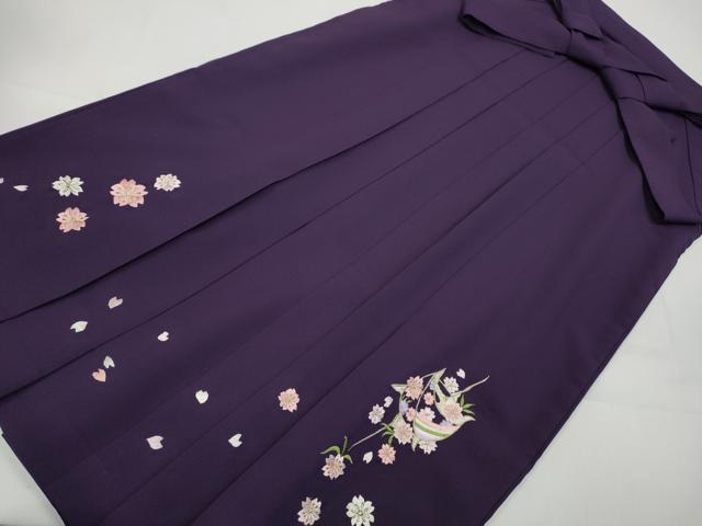 平和屋着物●女性　行灯袴　総刺繍　糸巻き花文　金糸　洗える着物　CABC2269ut 平和屋着物○女性 行灯袴 総刺繍 糸巻き花文 金糸 洗える着物