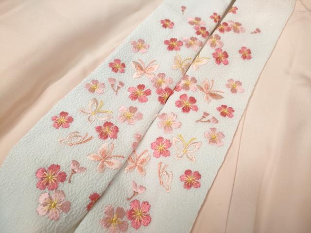 平和屋着物●中国三大刺繍　スワトウ刺繍　長襦袢　袷　捻梅吉祥花文　虹色　金糸　半衿刺繍　正絹　逸品　CABC2287ut 平和屋着物○中国三大刺繍 スワトウ刺繍 長襦袢 袷 捻梅吉祥花文 虹色
