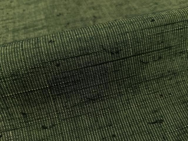 平和屋着物●男性　ひげ紬　アンサンブル　仙斉茶色　正絹　逸品　CABC2712vp_4