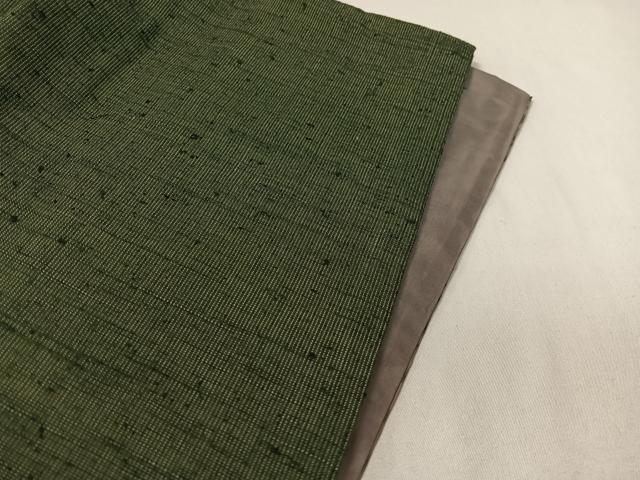 平和屋着物●男性　ひげ紬　アンサンブル　仙斉茶色　正絹　逸品　CABC2712vp_7