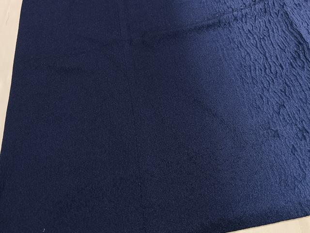 平和屋着物∞絞り染色作家　藤井浩　道中着　杢目絞り　暈し染め　ロング丈　反端付き　正絹　逸品　CABC3190ua 平和屋着物∞絞り染色作家 藤井浩 道中着 杢目絞り 暈し染め ロング丈