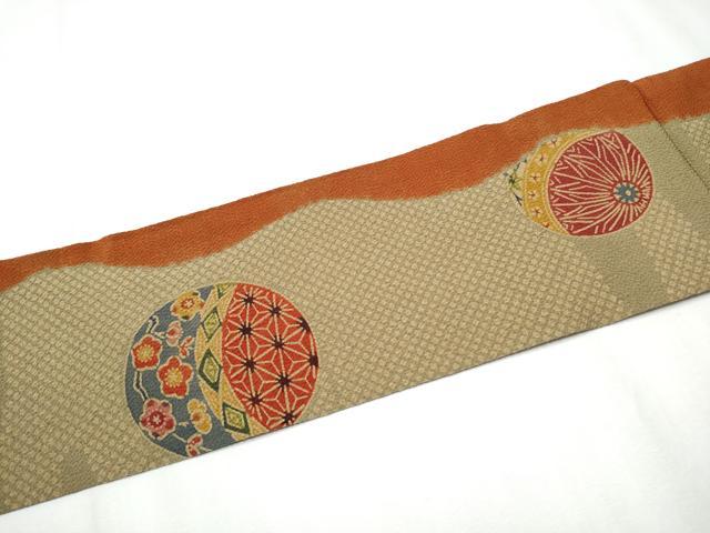 平和屋着物 和染紅型 栗山紅型 栗山吉三郎 九寸名古屋帯 草花毬文 鬼しぼ縮緬 正絹 逸品 CABC5329hy-ごろ寝マット ごろ寝クッション 長い 座布団 ざぶとん 大きい 長方形 厚め おしゃれ 洗える 低反発 フロアクッション シートクッシ ヤマダウェブコム