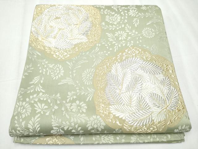 平和屋着物●六通柄袋帯　唐織　平安の四季　金銀糸　正絹　逸品　CABC5462hy 16,245円