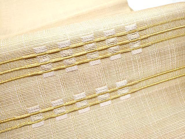 平和屋着物●太鼓柄袋帯　横段文　金糸　正絹　逸品　CABC5558hy 平和屋着物○太鼓柄袋帯 横段文 金糸 正絹 逸品 CABC5558hyの通販はau