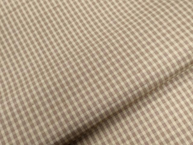平和屋着物●上質な紬　格子柄　正絹　逸品　CABC6490yc_4