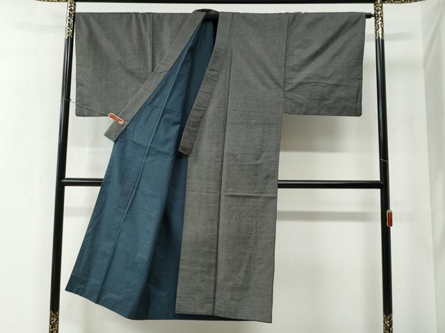 平和屋着物●男性　本場大島紬　アンサンブル　100亀甲　総詰め　正絹　逸品　CABC6519yc 平和屋着物○男性 本場大島紬 アンサンブル 100亀甲 総詰め 正絹 逸品