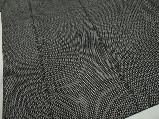 平和屋着物○男性 本場大島紬 アンサンブル 100亀甲 総詰め 正絹 逸品