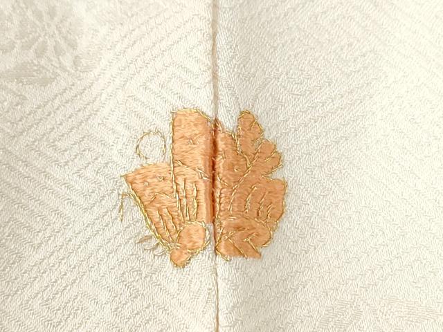 平和屋着物●訪問着　総刺繍　絞り　冊子草花文　金彩　正絹　逸品　CABC6522yc_5