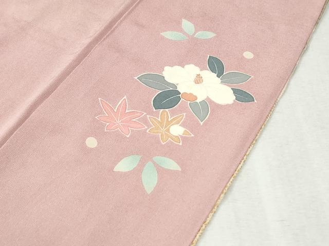 平和屋着物●訪問着　草花文　暈し染め　金彩　正絹　逸品　CABC6537yc_7