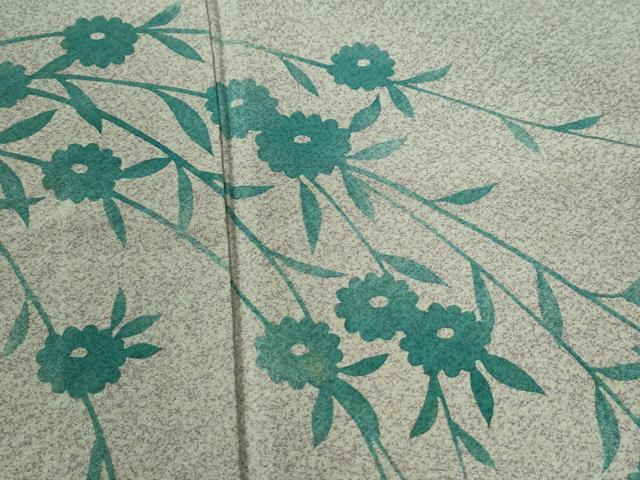 平和屋着物●訪問着　作家物　枝菊文　正絹　逸品　CABC6568yc_2