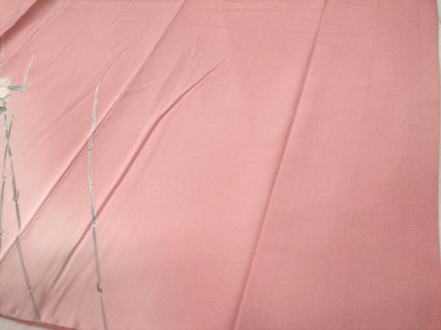 平和屋着物○訪問着 友禅 枝花文 暈し染め 正絹 逸品 CABC6605yc