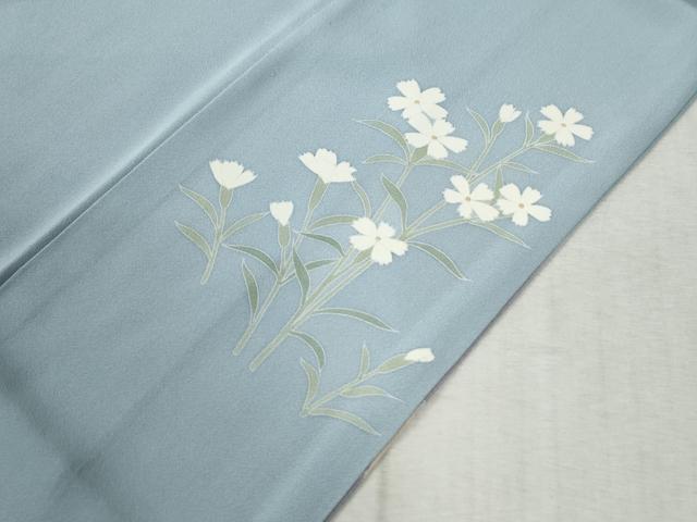 平和屋着物●訪問着　友禅　作家物　枝花文　暈し染め　正絹　逸品　CABC6653yc_7