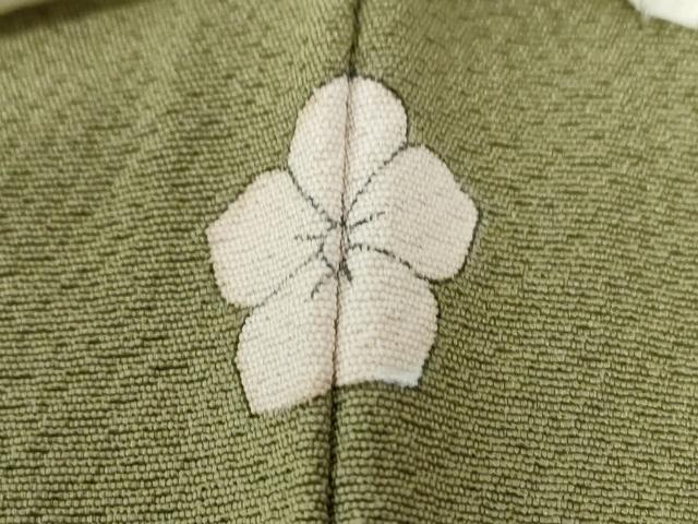 平和屋着物○上質な色無地 根岸色 正絹 逸品 未使用 CABC6874yc 【公式