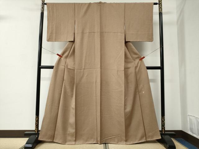 平和屋着物●伝統工芸師　服部光擴　江戸小紋　鮫小紋柄　正絹　逸品　CABC6915yc_1