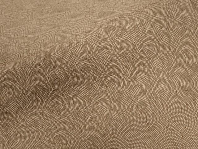 平和屋着物●伝統工芸師　服部光擴　江戸小紋　鮫小紋柄　正絹　逸品　CABC6915yc_5