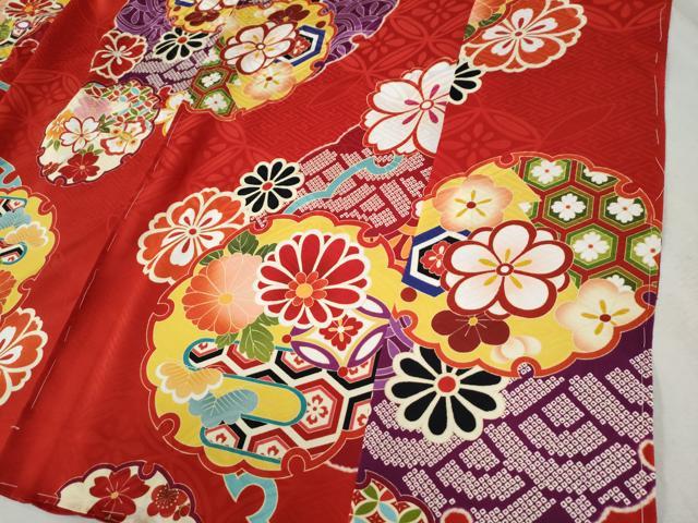平和屋着物●豪華振袖　駒刺繍　雪輪吉祥花文　金彩　仮絵羽　逸品　未使用　CABC6920yc_6
