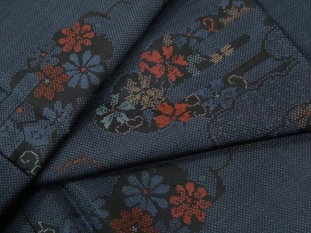 平和屋着物●久留米絣　幾何学文様　綿　逸品　CABC2224ut 平和屋着物○久留米絣 幾何学文様 綿 逸品 CABC2224utの通販はau PAY
