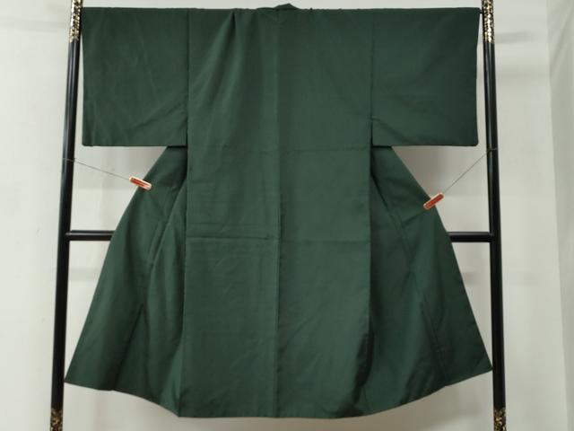 平和屋着物●男性　紬　縞　黒地　ますいわ屋扱い　正絹　逸品　CABC7179yc_1