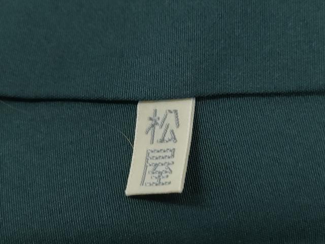 平和屋着物●本場結城紬　重要無形文化財　縞　証紙付き　正絹　逸品　未使用　CABC7191yc_7
