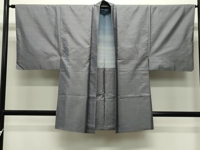 平和屋着物●男性　本場大島紬　アンサンブル　120亀甲　総詰め　正絹　逸品　CABC8035gh_4