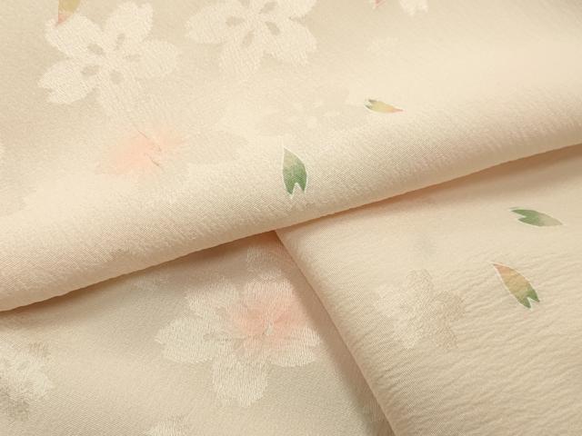 平和屋着物●長襦袢　袷　作家物　絞り　花ふぶき　暈し染め　正絹　逸品　CABC8074gh 平和屋着物○長襦袢 袷 作家物 絞り 花ふぶき 暈し染め 正絹 逸品
