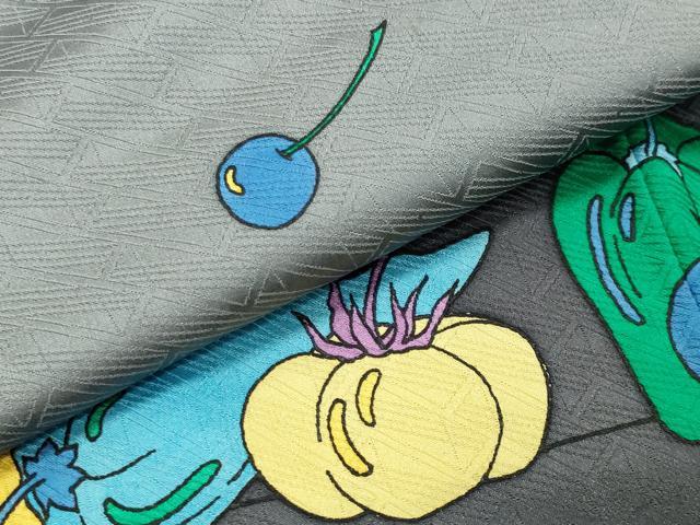 平和屋着物●染色作家　斉藤三才　訪問着　成り物　暈し染め　正絹　逸品　CABC8361gh_5