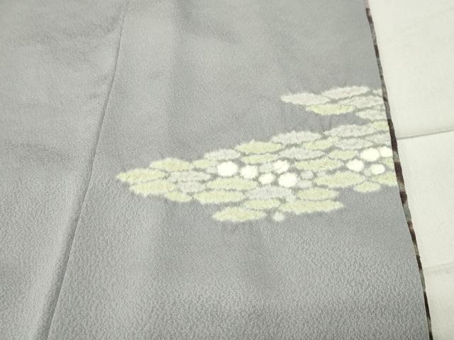 平和屋着物●十日町　名門　滝泰謹製　中国三大刺繍　相良刺繍　訪問着　辻が花　絞り　暈し染め　金通し地　正絹　逸品　CABC8390gh_7