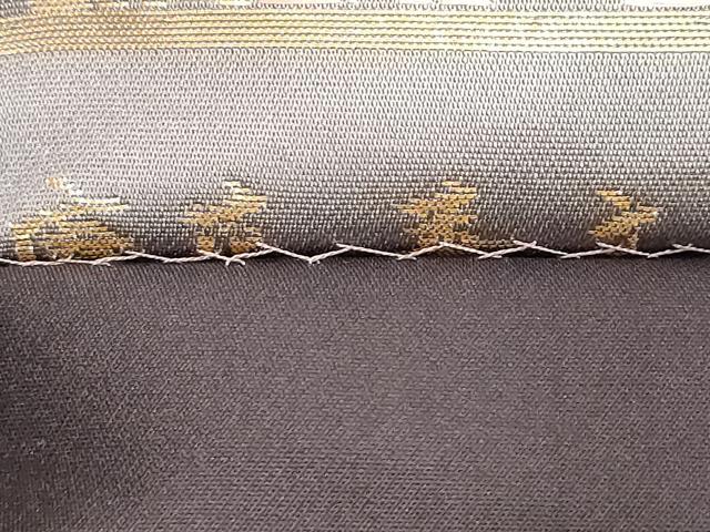 平和屋着物●つけ帯　唐織　唐草文　金糸　正絹　逸品　CABC8405dy_8