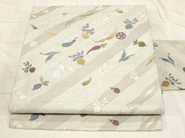 平和屋着物●九寸名古屋帯　成り物　正絹　逸品　CABC8440dy 17,462円