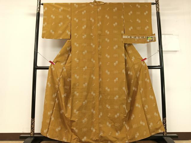 平和屋着物●本場琉球絣　証紙付き　正絹　逸品　未使用　CABC9693vp 平和屋着物○本場琉球絣 証紙付き 正絹 逸品 未使用 CABC9693vpの通販