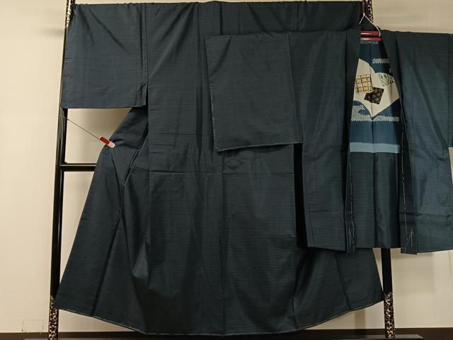 平和屋着物●男性　本場大島紬　アンサンブル　100亀甲　総詰め　正絹　逸品　未使用　CABC9796vp 29,575円
