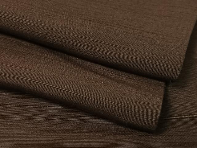 平和屋着物●上質な紬　色無地　赤墨色　正絹　逸品　CABC9856vp 平和屋着物○上質な紬 色無地 赤墨色 正絹 逸品 CABC9856vp 【公式通販】