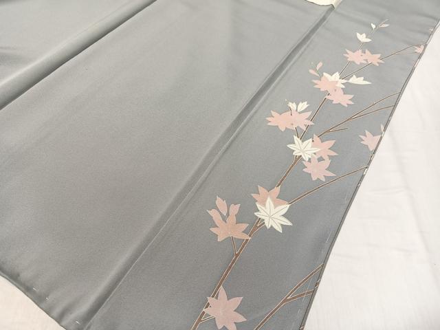平和屋着物●訪問着　友禅　草花文　暈し染め　正絹　逸品　未使用　CABC9968vp_7