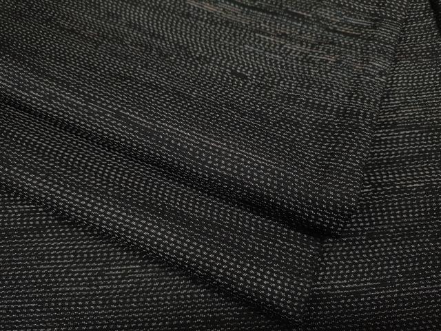 平和屋着物●本場大島紬　横段文　正絹　逸品　CABD0021ut