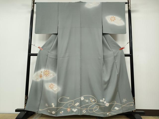 平和屋着物●訪問着　地紙正倉院花文　暈し染め　金彩　正絹　逸品　CABD0210ut 27,885円