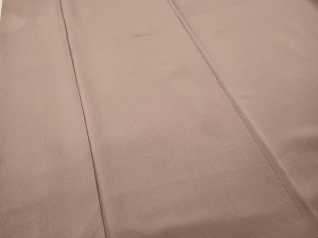 平和屋着物●本加賀友禅作家　柿本市郎監修　色無地　薄柿色　正絹　逸品　CABD0254ut_3