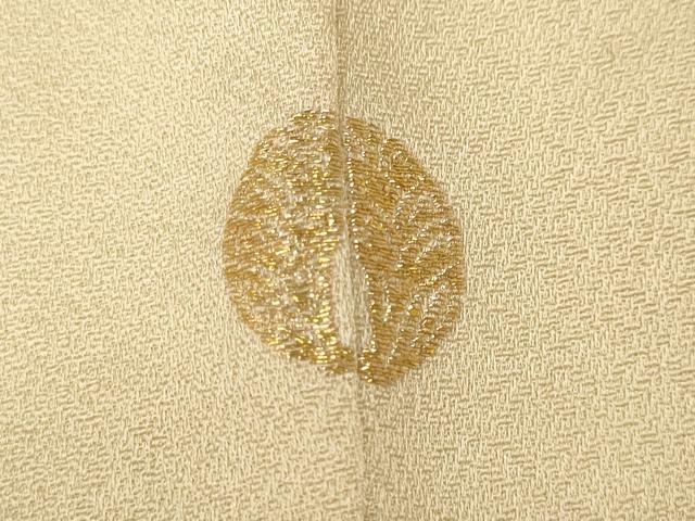 平和屋着物●訪問着　刺繍　草花文　暈し染め　金彩　正絹　逸品　CABD0365ut_7