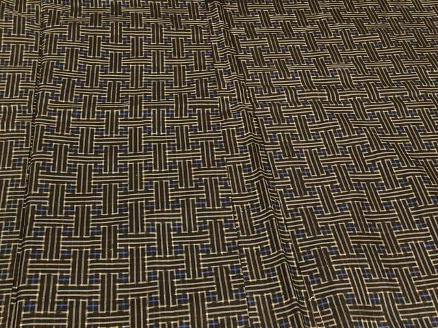 平和屋着物∞本場大島紬　羽織　龍郷絣　秋名バラ柄　正絹　逸品　CABD1304in 平和屋着物∞本場大島紬 羽織 龍郷絣 秋名バラ柄 正絹 逸品 CABD1304in