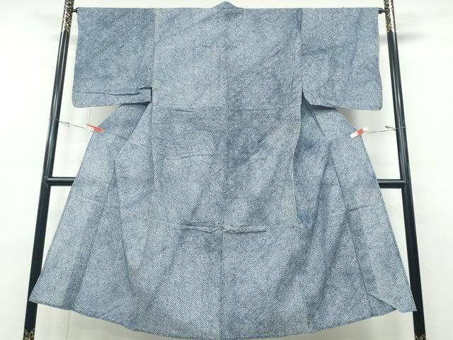 平和屋着物∴夏物　男性　浴衣　有松鳴海絞り　三浦絞り　綿　逸品　CABD2401ng_1