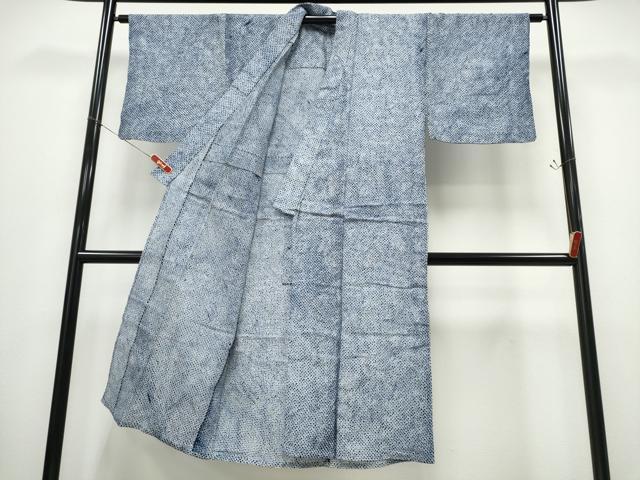 平和屋着物∴夏物　男性　浴衣　有松鳴海絞り　三浦絞り　綿　逸品　CABD2495ng_2