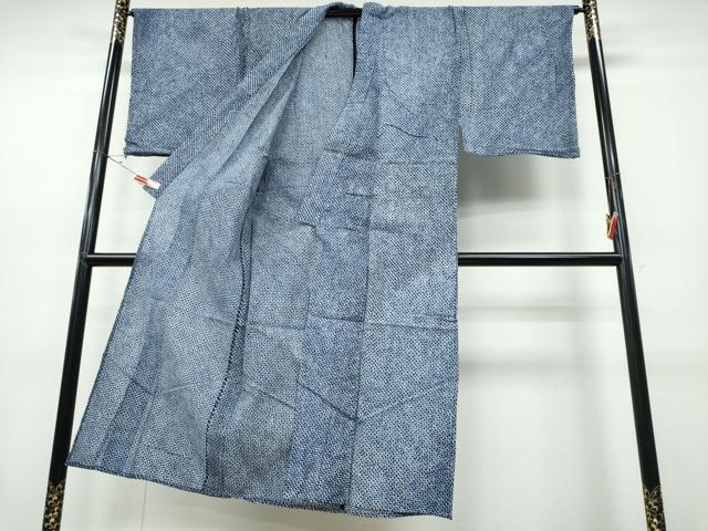 平和屋着物∴夏物　男性　浴衣　有松鳴海絞り　三浦絞り　綿　逸品　CABD2557ng_2