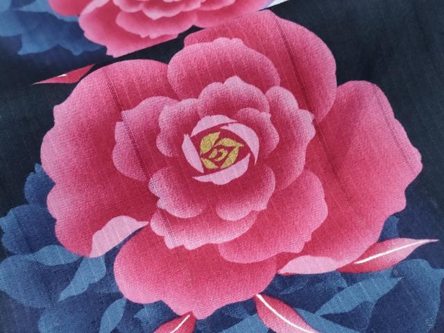 平和屋着物∴夏物 浴衣 舞蝶牡丹 金彩 綿 逸品 CABD2661ng 【公式通販】